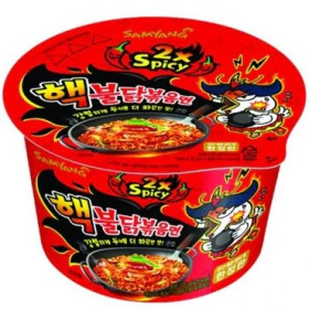 Sam Yang Hot Chicken Ramen 2xSpicy Bowl 105g