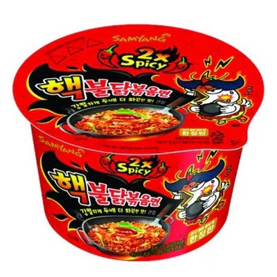 Sam Yang Hot Chicken Ramen 2xSpicy Bowl 105g