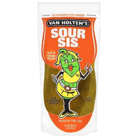 Vanholtens Pickles Sour Sis King 196g