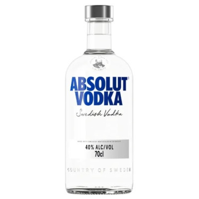 70cl Vodka 40%V Absolute Blue