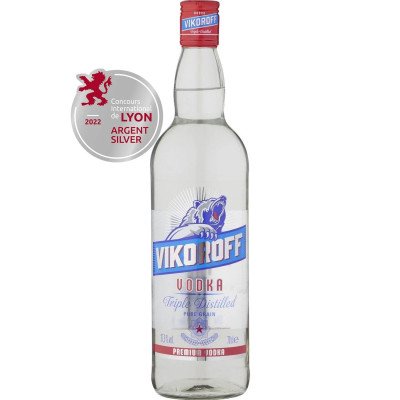 70cl Vodka 37.5%V Vikoroff CRF