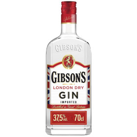 70cl Gin 37.5%V Gibson's