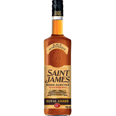 70cl Rhum Ambré Agricole 45%V Saint James