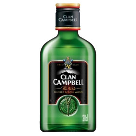 Flask 20cl Whisky 40%V Clan Campbell