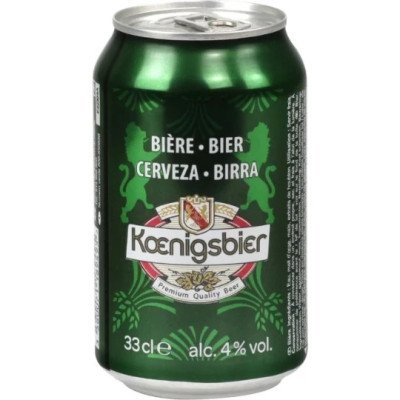 33cl Bière Koenigsbier 4%