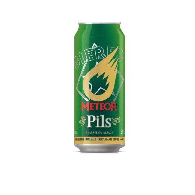 50cl Bière Meteor Pils 5%V