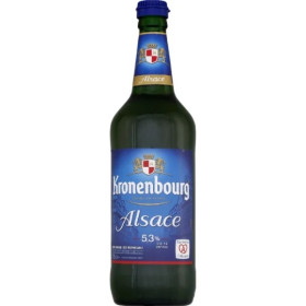 75cl Bière Kronenbourg (verre consigné) 5.3%V