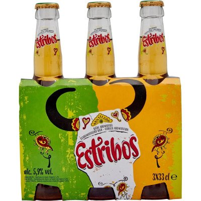 3X33cl Bière Tequila Estribos 5.9%V