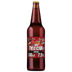 66cl Bière Pélican Rouge 7.5%V