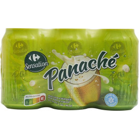 6x33cl Panaché Carrefour