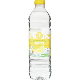 1.5L Eau aromatisé citron Carrefour