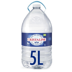 Bidon de 5L Eau de source Cristaline