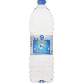 1l Eau minérale Prince Noir Carrefour