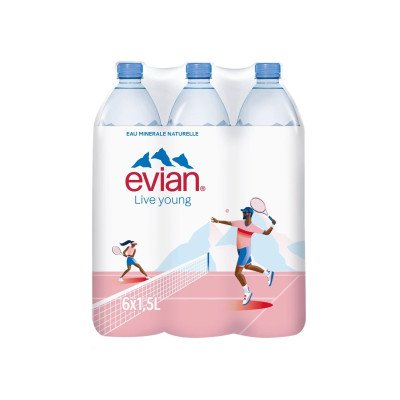 1.5l Eau Evian