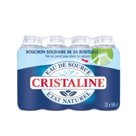 12X50cl Eau Cristaline