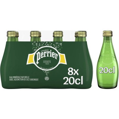 8X20cl Eau pétillante Perrier