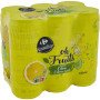 6X33cl Cannettes d'Eau aromatisée saveur Citron vert CRF