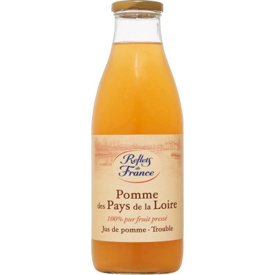 1L Pur Jus de Pomme Trouble Reflets de France