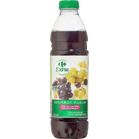1L Pur Jus de Raisin Carrefour