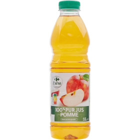 1L Pur Jus Pomme Carrefour