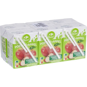 6X20cl Briques Jus de Pomme Carrefour (ABC)