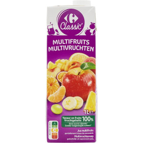 1L Brique Jus Multifruit Carrefour (ABC)