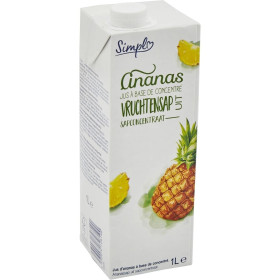 1L Brique Jus d'Ananas Simpl (ABC) 1L Brique Jus d'Ananas Simpl (ABC)