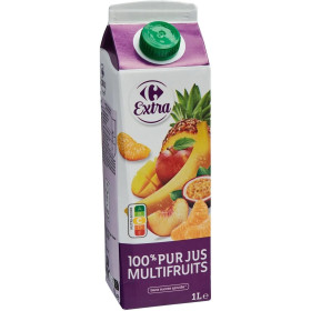1L Pur Jus Multifruits Carrefour