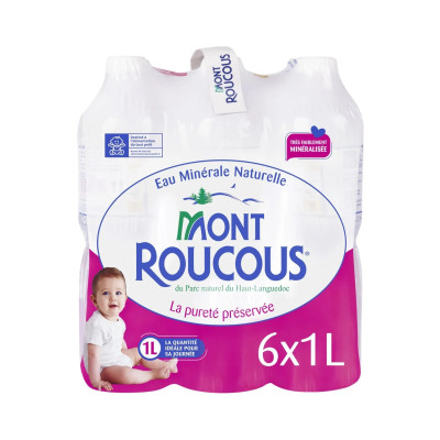 1L Eau minérale Mont Roucous