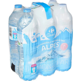 1L Eau des Alpes Carrefour