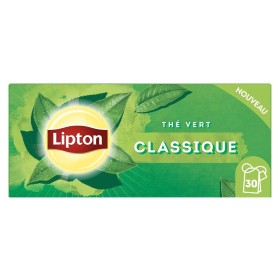 The vert classique Lipton 30 sachets The vert classique Lipton 30 sachets