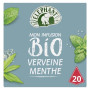 Verveine menthe Elephant Bio x20 26g