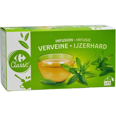 Infusion Verveine Carrefour Classic x25