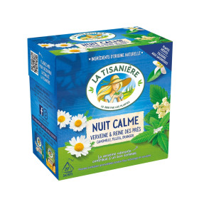 Nuit calme Tisanière 20 Sachets Nuit calme Tisanière 20 Sachets