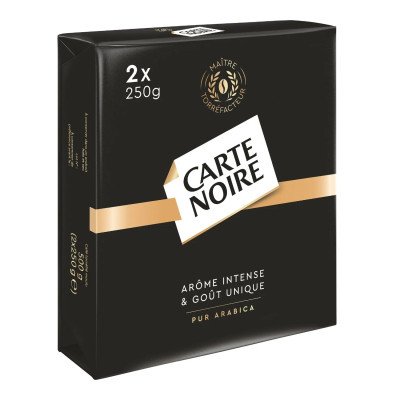 Café moulu Carte Noire lot 2x250g