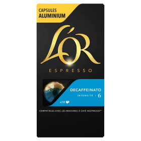 Capsule L or decaffeinato x10 52g  n:6 Capsule L or decaffeinato x10 52g  n:6