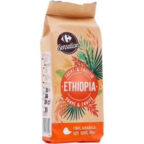 Café Moulu Ethiopie Carrefour Sensation 250g Café Moulu Ethiopie Carrefour Sensation 250g