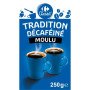 Café moulu Décafeiné Carrefour Classic 250g