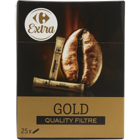 Stick café soluble Carrefour 25x2g Stick café soluble Carrefour 25x2g
