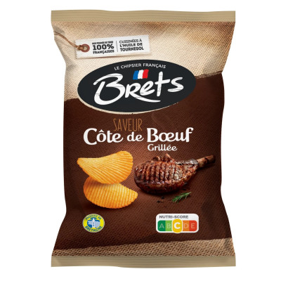 Chips Côte de Boeuf Brets 125g