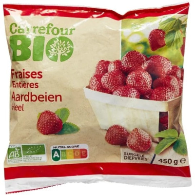 Fraise  Carrefour Bio 450g