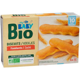 Biscuits Fondants 120g Carrefour Baby Bio