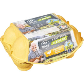 6 œufs FQC CRF Le Marché