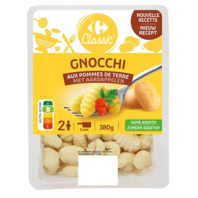 380 g Gnocchi pommes de terre Carrefour Classic