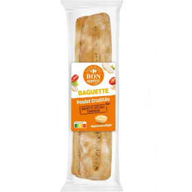 220 g Baguette campagne poulet crudités Bon appétit Classic