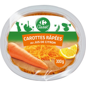300 g carotte râpée Carrefour Classic