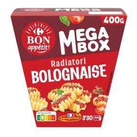 400g Box Bolognaise  radiatori  Bon appétit Classic