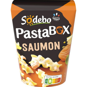 300 g Box  fusilli Saumon citron   Sodebo 300 g Box  fusilli Saumon citron   Sodebo