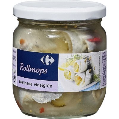 200 g Rollmops vinaigre Carrefour