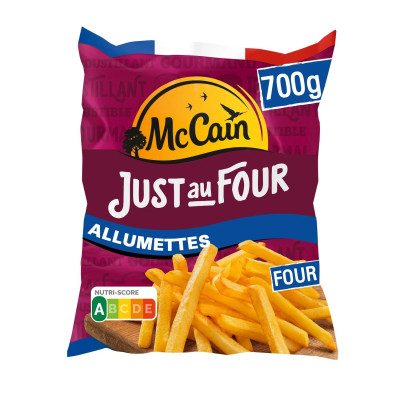 700g frites just au four allumettes   Mc Cain